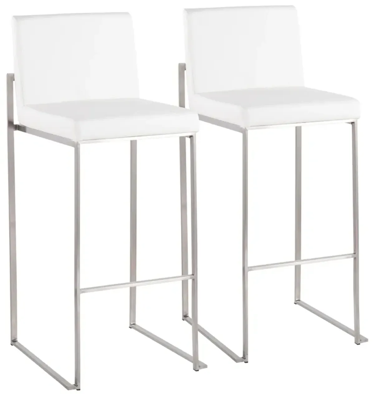 Fuji - Contemporary And Modern Elegance High Back Barstool