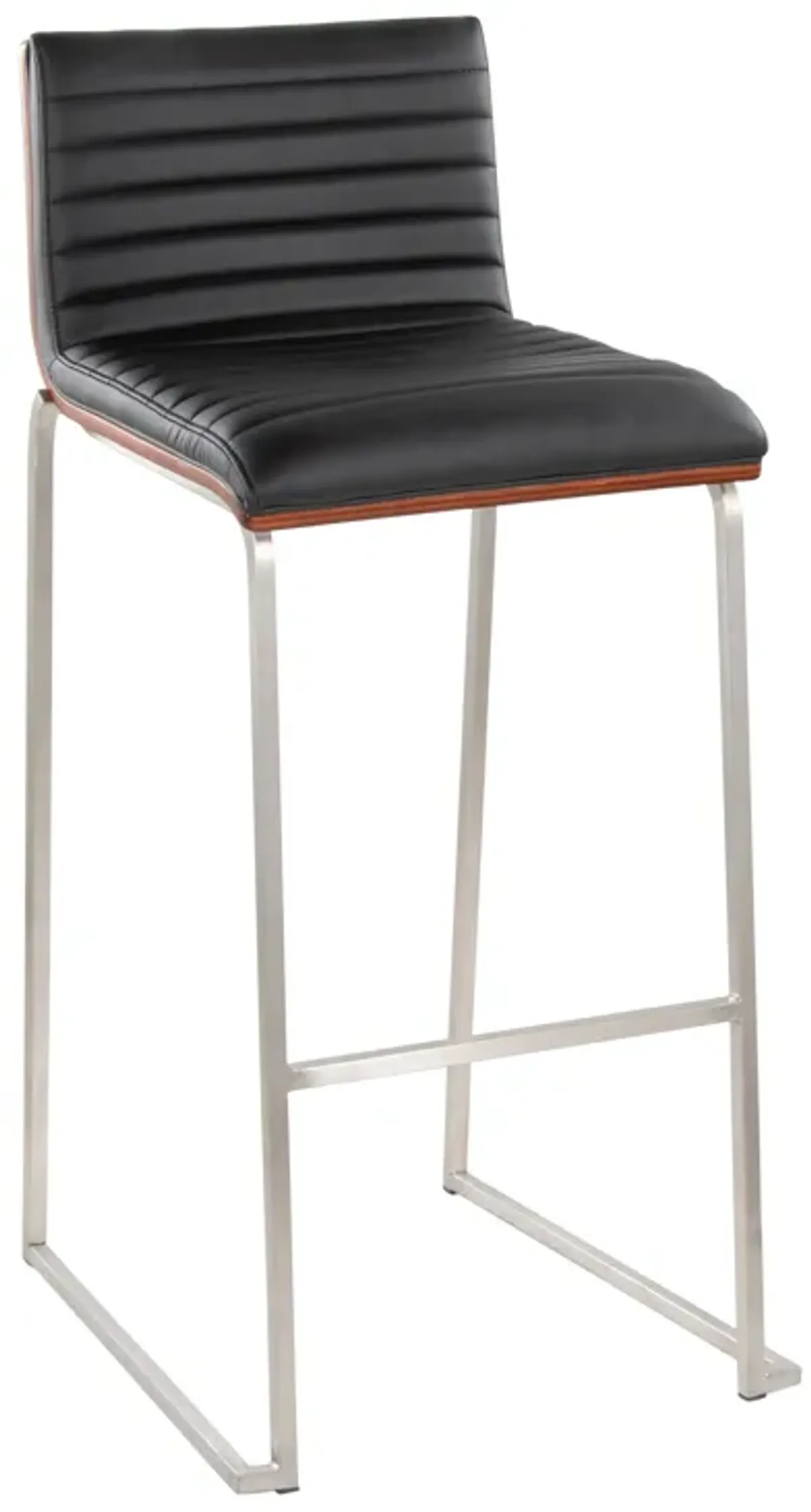 Mason Mara - Contemporary Fixed Height Barstool (Set of 2)