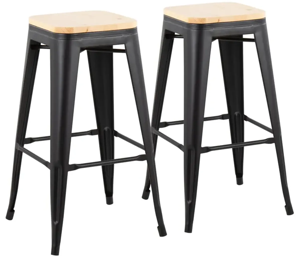 Oregon - Contemporary Barstool (Set of 2)