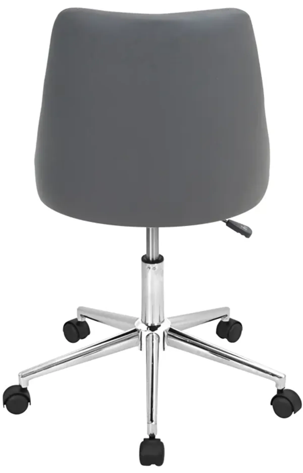 Marche - Contemporary Adjustable Office Chair With Swivel - Gray