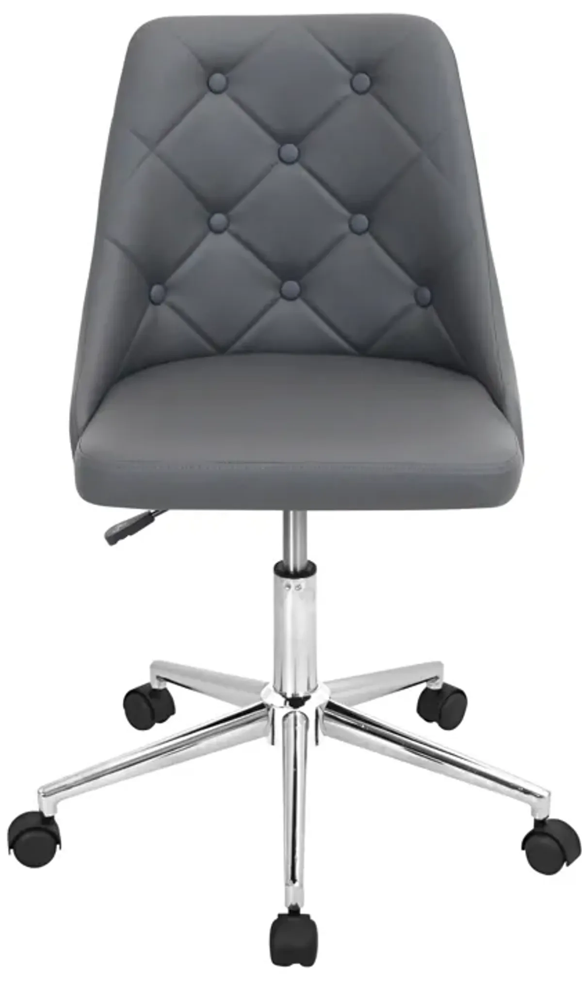 Marche - Contemporary Adjustable Office Chair With Swivel - Gray