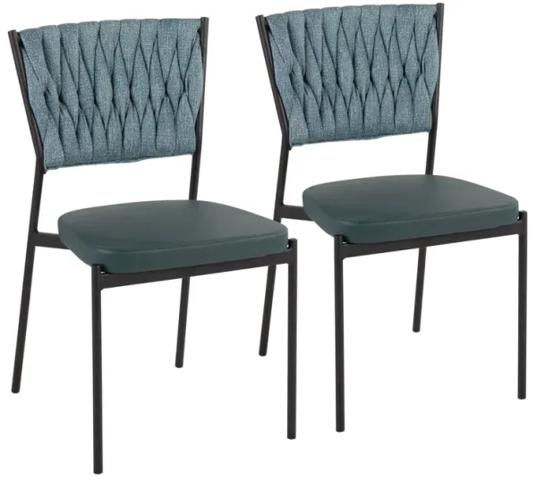 Tania - Braided Contemporary Chair (Set of 2)
