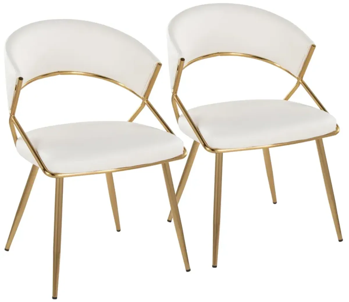 Jie - Glam Dining Chair (Set of 2)