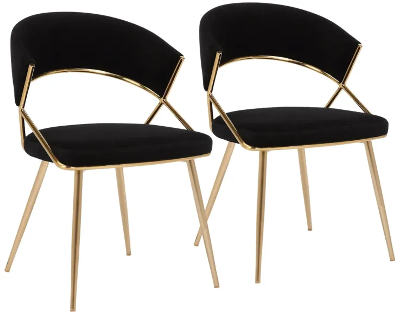 Jie - Glam Dining Chair (Set of 2)