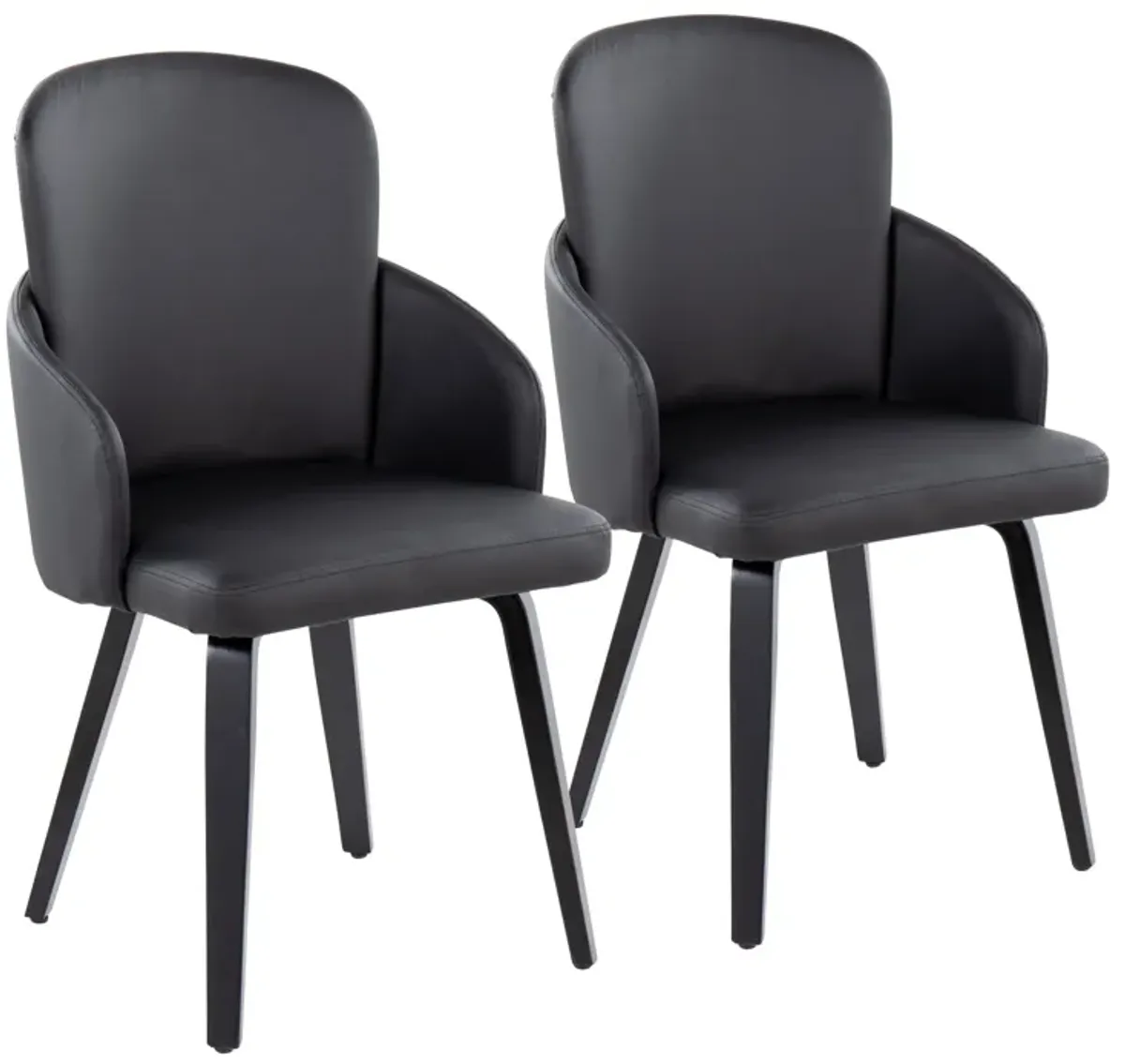 Dahlia - Contemporary Elegant Dining Chair (Set of 2)