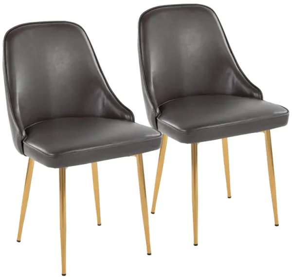 Marcel - Contemporary / Glam Dining Chair (Set of 2)