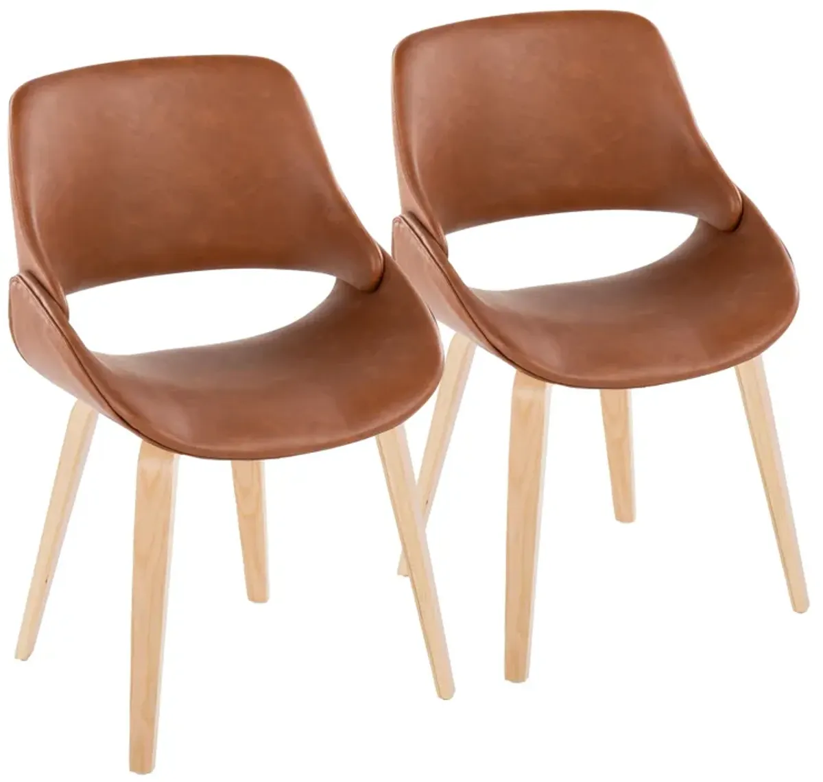 Fabrico - Mid-Century Modern Style Dining Chair (Set of 2)