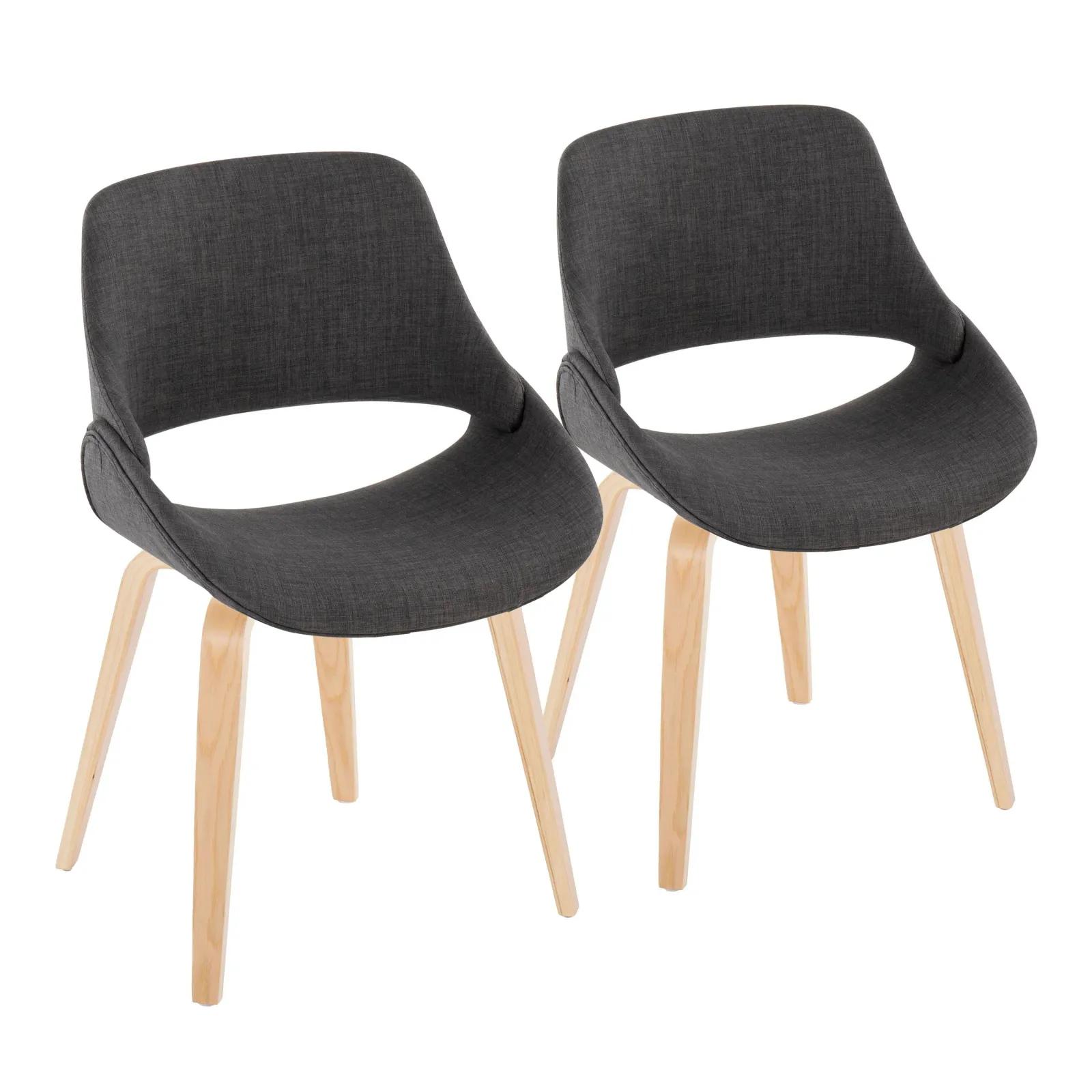 Fabrico - Mid-Century Modern Style Dining Chair (Set of 2)