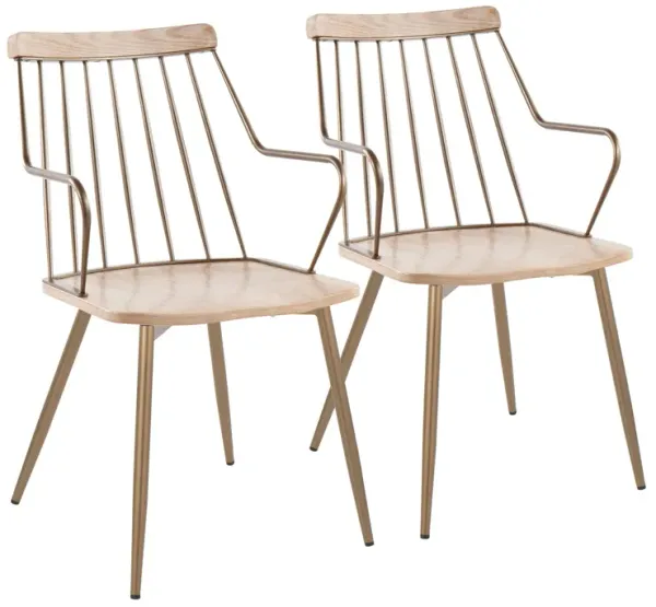 Preston - FarmhouseDining Chair (Set of 2)