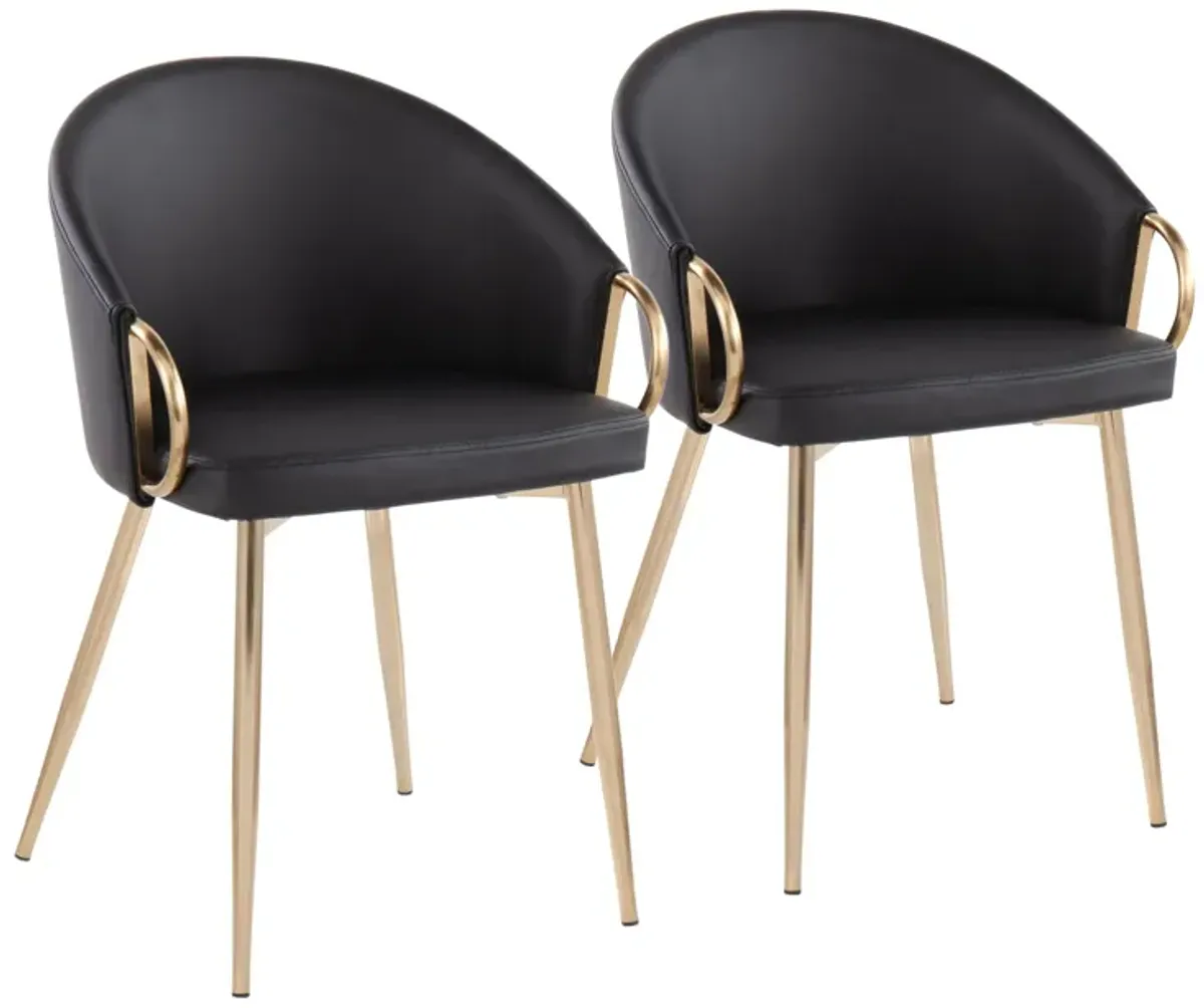 Claire - Contemporary / Glam Chair (Set of 2)