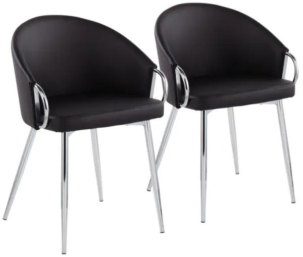 Claire - Contemporary / Glam Stylish Design Chair (Set of 2)