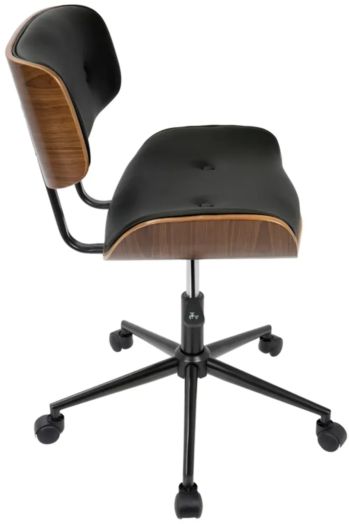 Lombardi - Mid Century Modern Adjustable Office Chair With Swivel