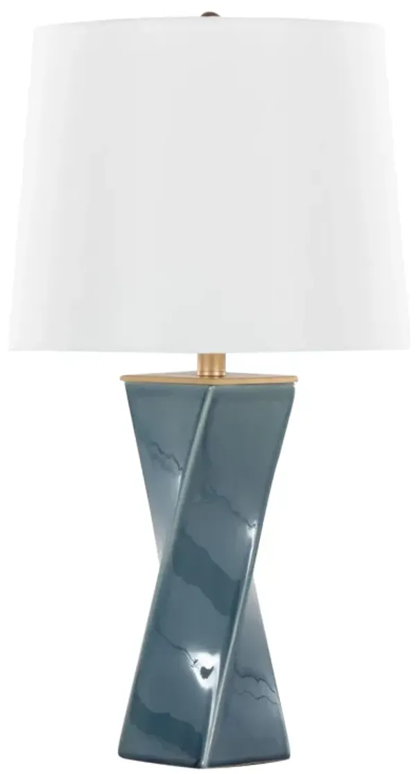 Curvo - Square Contemporary Table Lamp