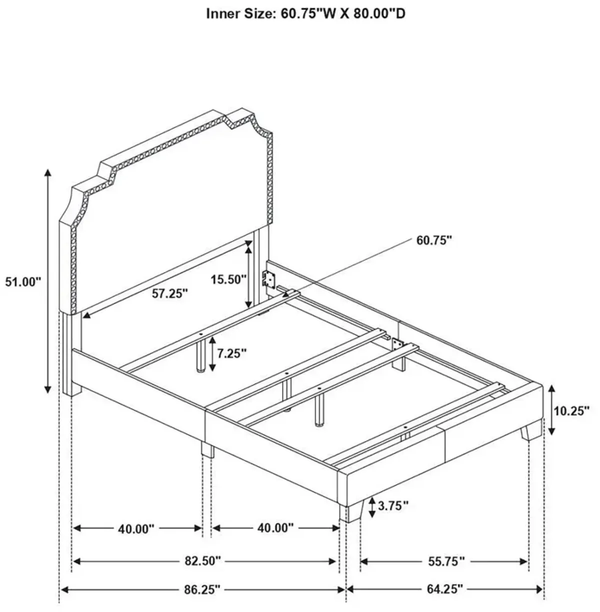 Tamarac - Upholstered Panel Bed