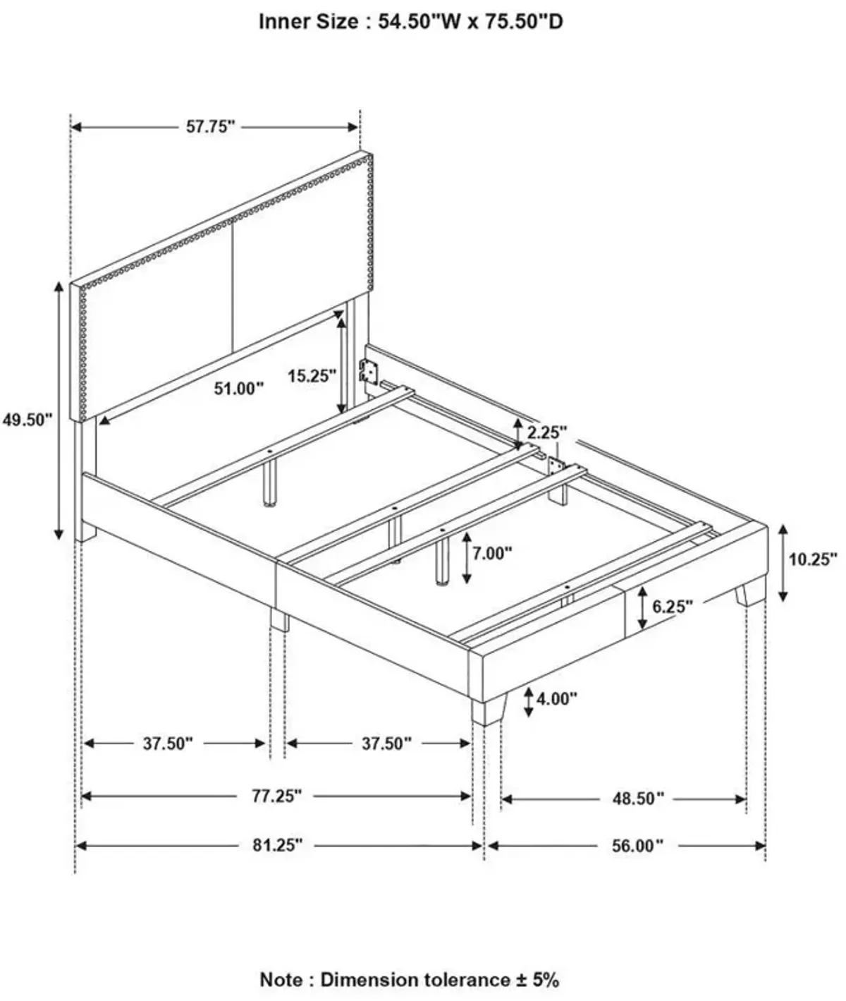 Boyd - Upholstered Panel Bed