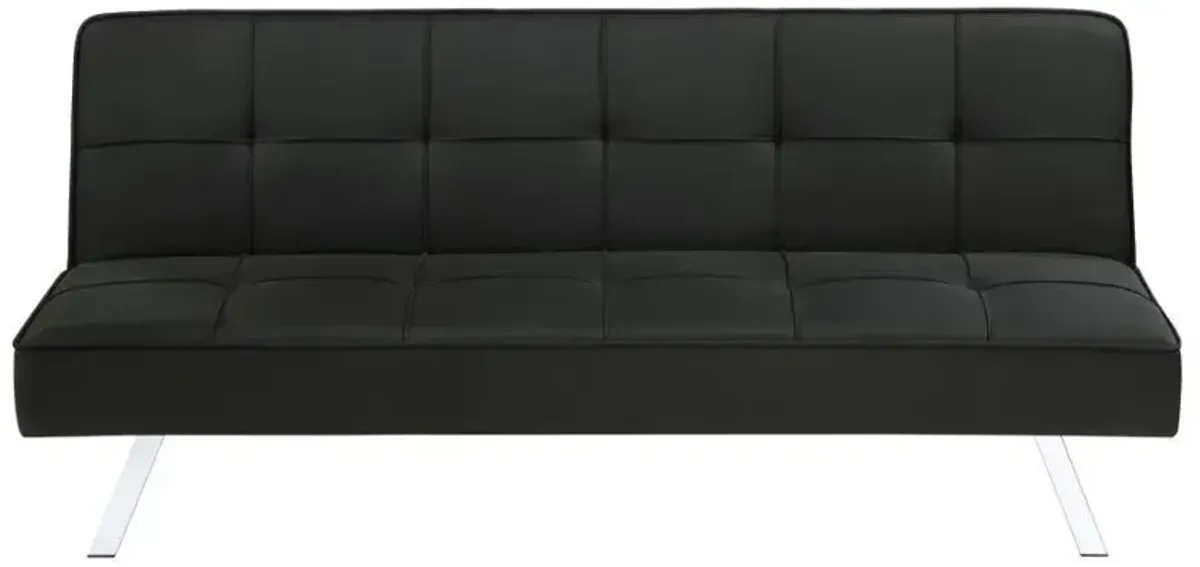 Joel - Upholstered Tufted Convertible Sofa Bed