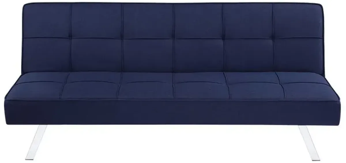 Joel - Upholstered Tufted Convertible Sofa Bed