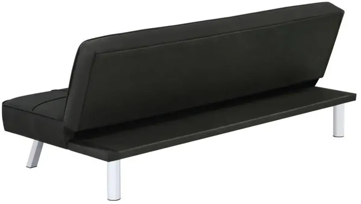 Joel - Upholstered Tufted Convertible Sofa Bed