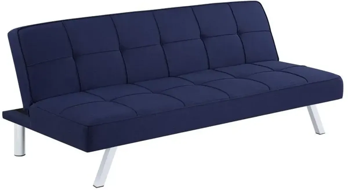 Joel - Upholstered Tufted Convertible Sofa Bed