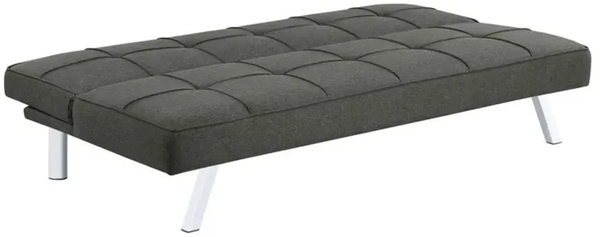 Joel - Upholstered Tufted Convertible Sofa Bed