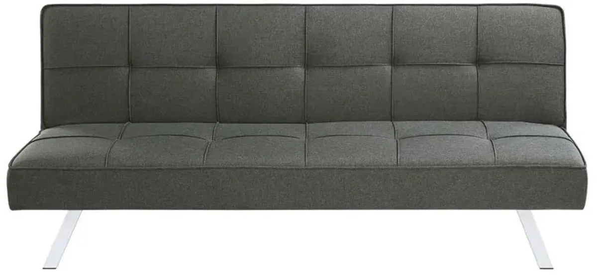 Joel - Upholstered Tufted Convertible Sofa Bed