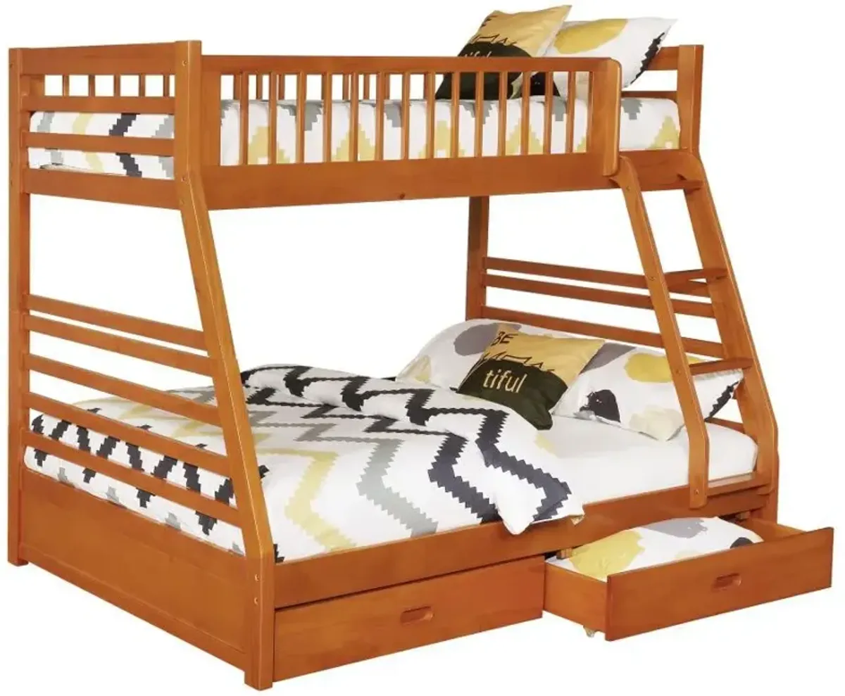 Ashton - 2-Drawer Wood Bunk Bed