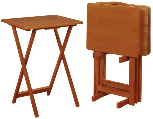 Donna - TV Tray Table Set With Stand