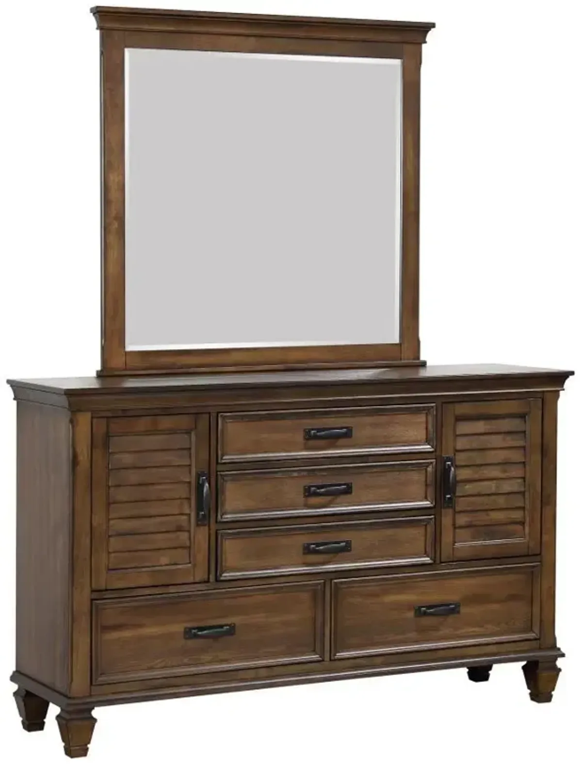 Franco - 5-Drawer Dresser With Mirror