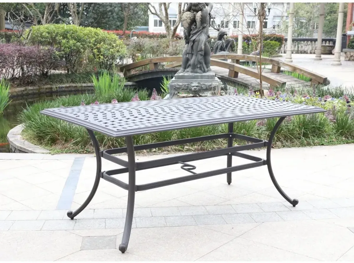 Rectangle Outdoor Dining Table