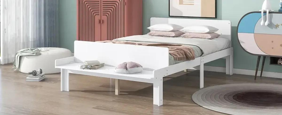 Bed With Footboard Bench