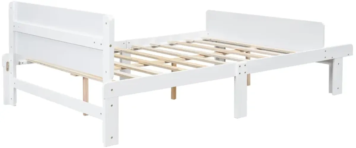 Bed With Footboard Bench