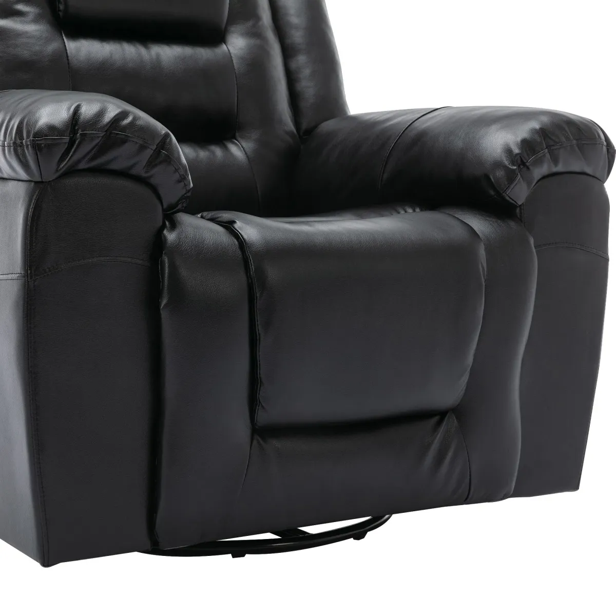 2 Seater Home Theater Recliner Manual Recliner Chair With A Storage Box And Two Cup Holders For Living Room