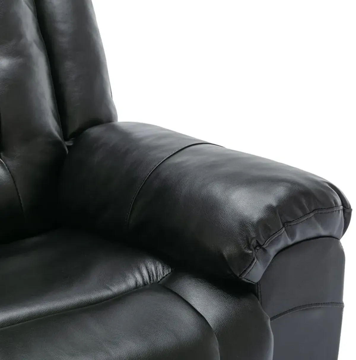 2 Seater Home Theater Recliner Manual Recliner Chair With A Storage Box And Two Cup Holders For Living Room