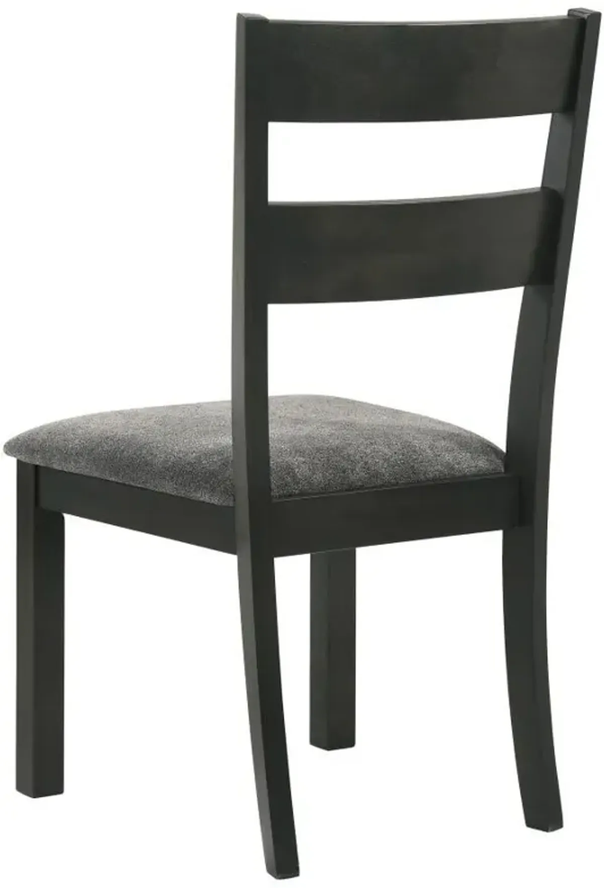 Jakob - Ladder Back Wood Dining Side Chair (Set of 2) - Black