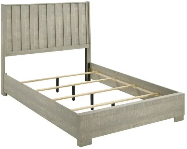 Channing - King Bed - Rough Sawn Gray Oak