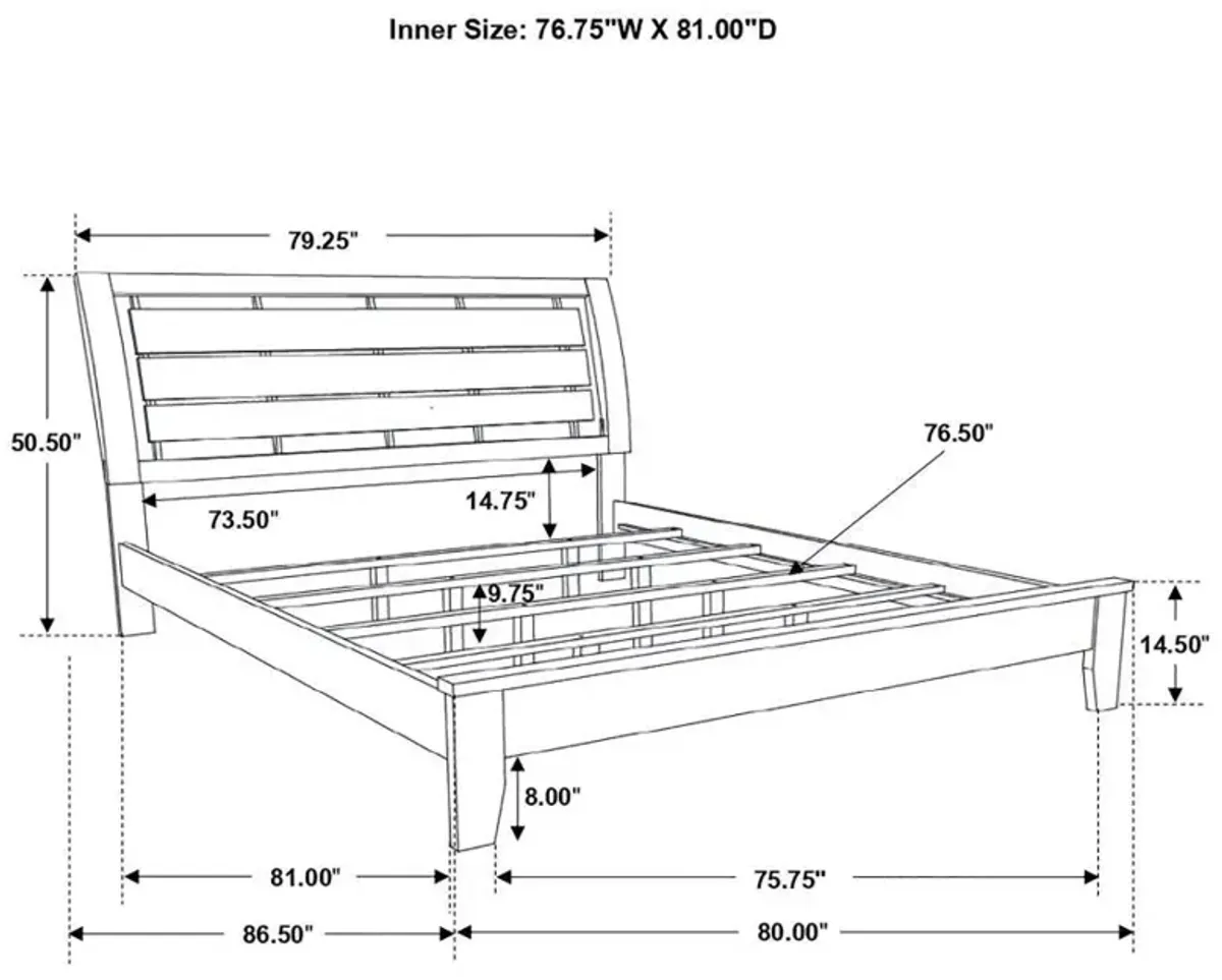 Serenity - Panel Bed