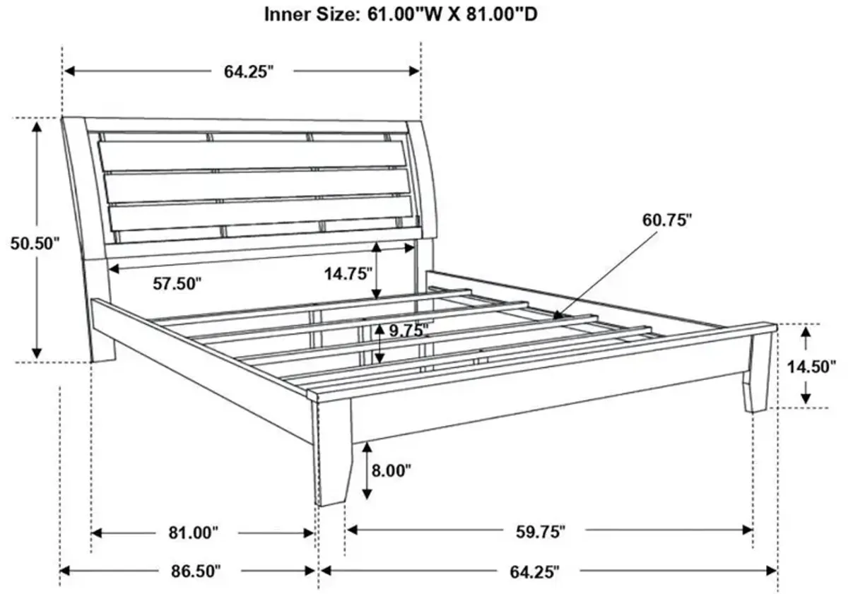 Serenity - Panel Bed