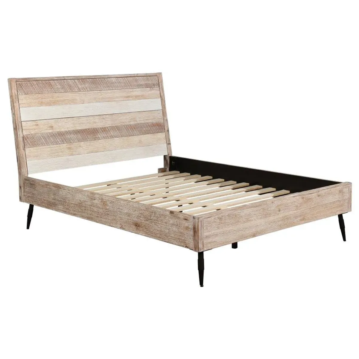 Marlow - Wood Panel Bed