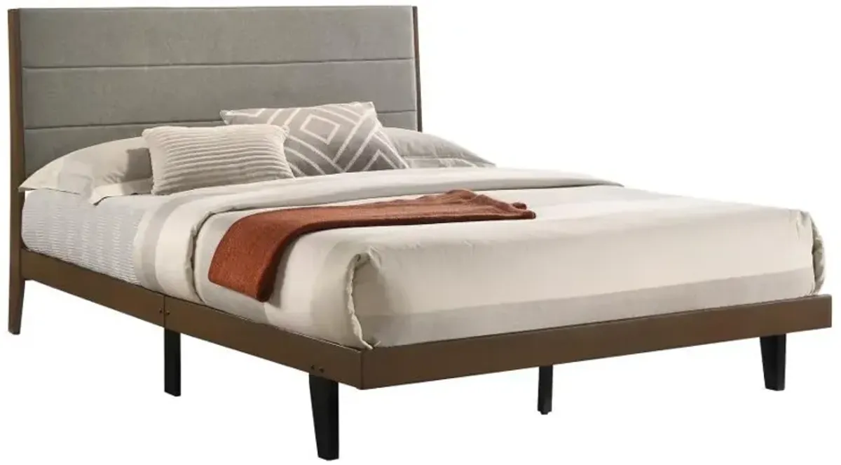 Mays - Wood Panel Bed