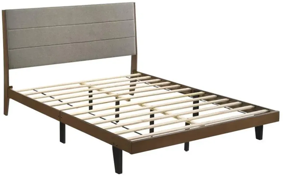 Mays - Wood Panel Bed