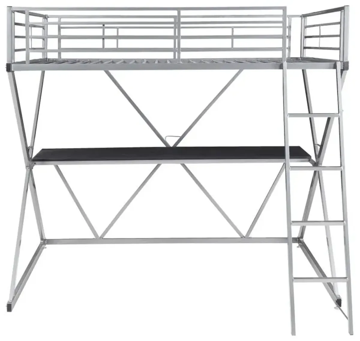 Hyde - Metal Workstation Loft Bed