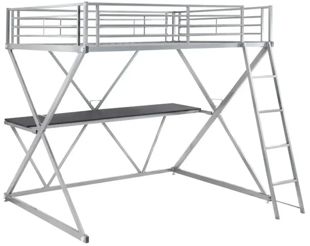 Hyde - Metal Workstation Loft Bed