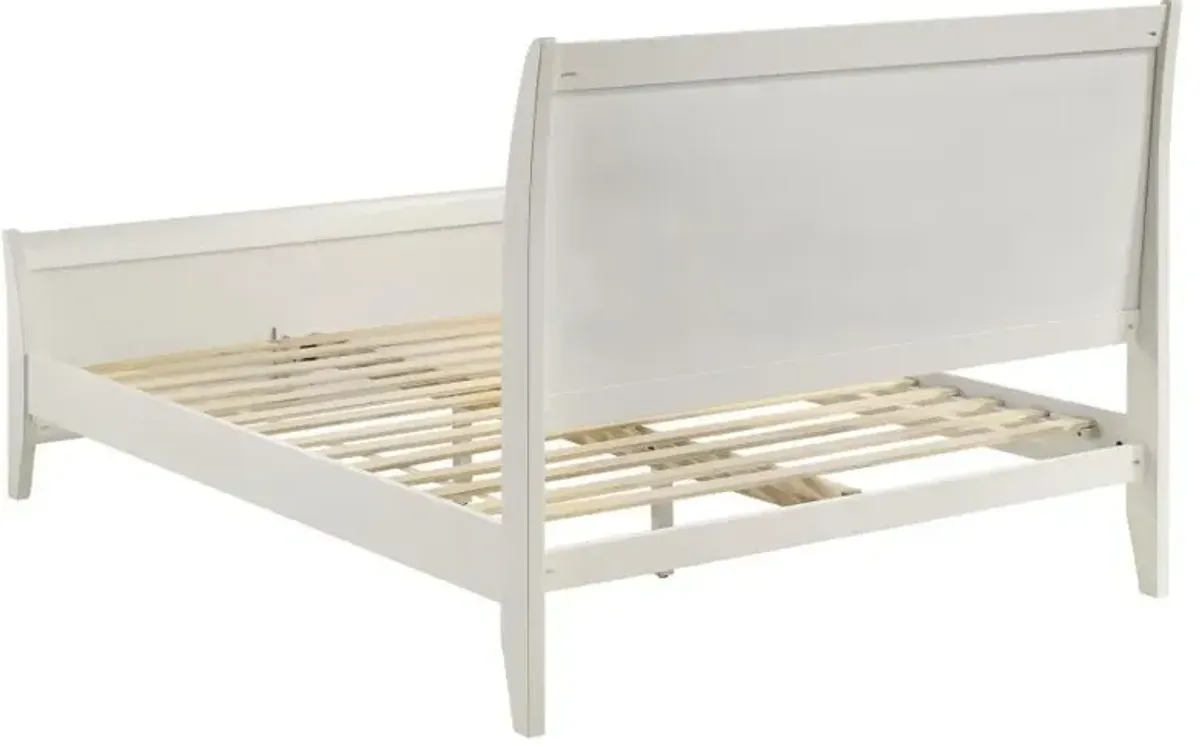 Selena - Sleigh Platform Bed