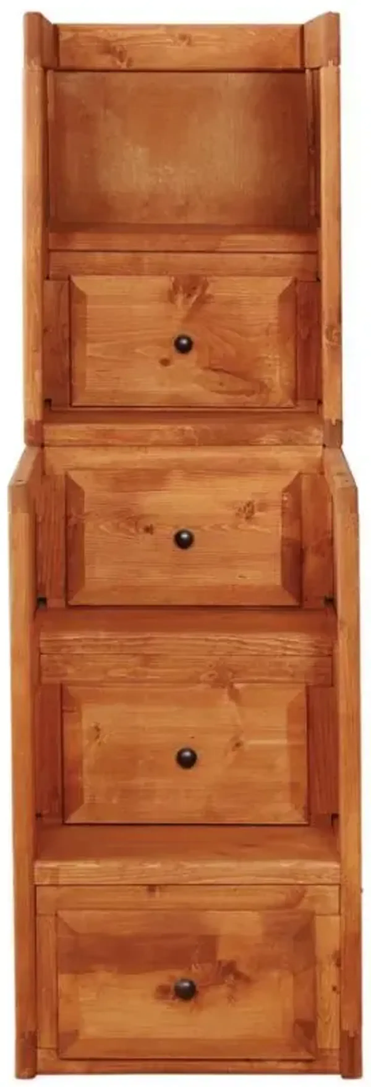 Wrangle Hill - 4-drawer Stairway Chest