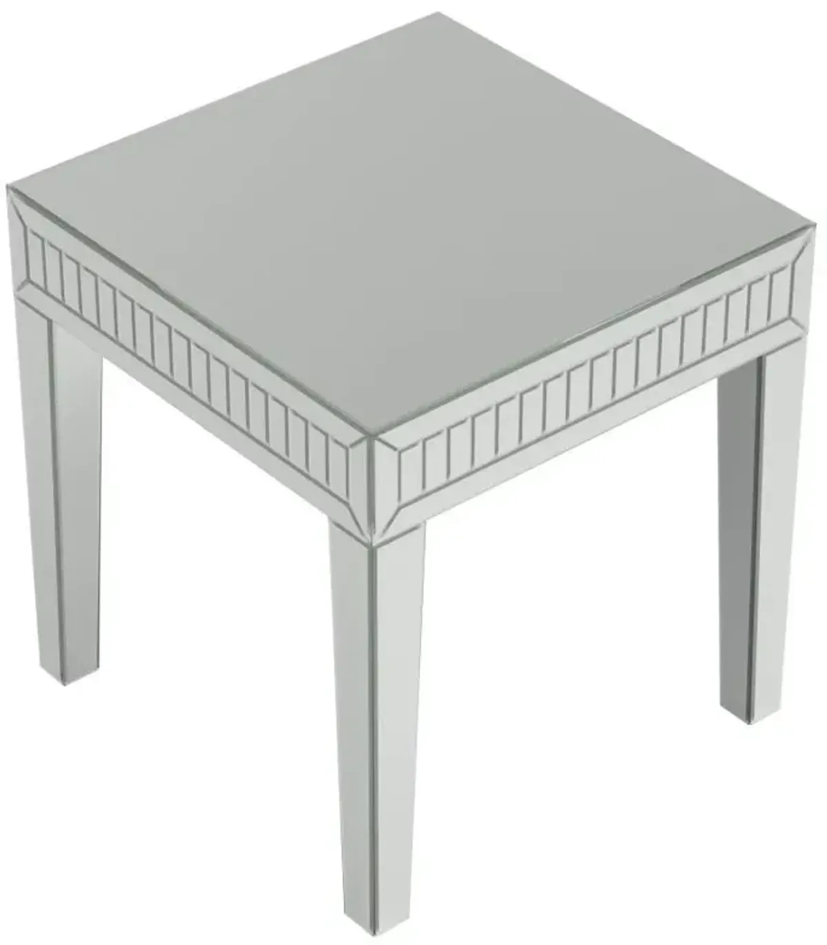 Whitfield - Square End Table - Silver