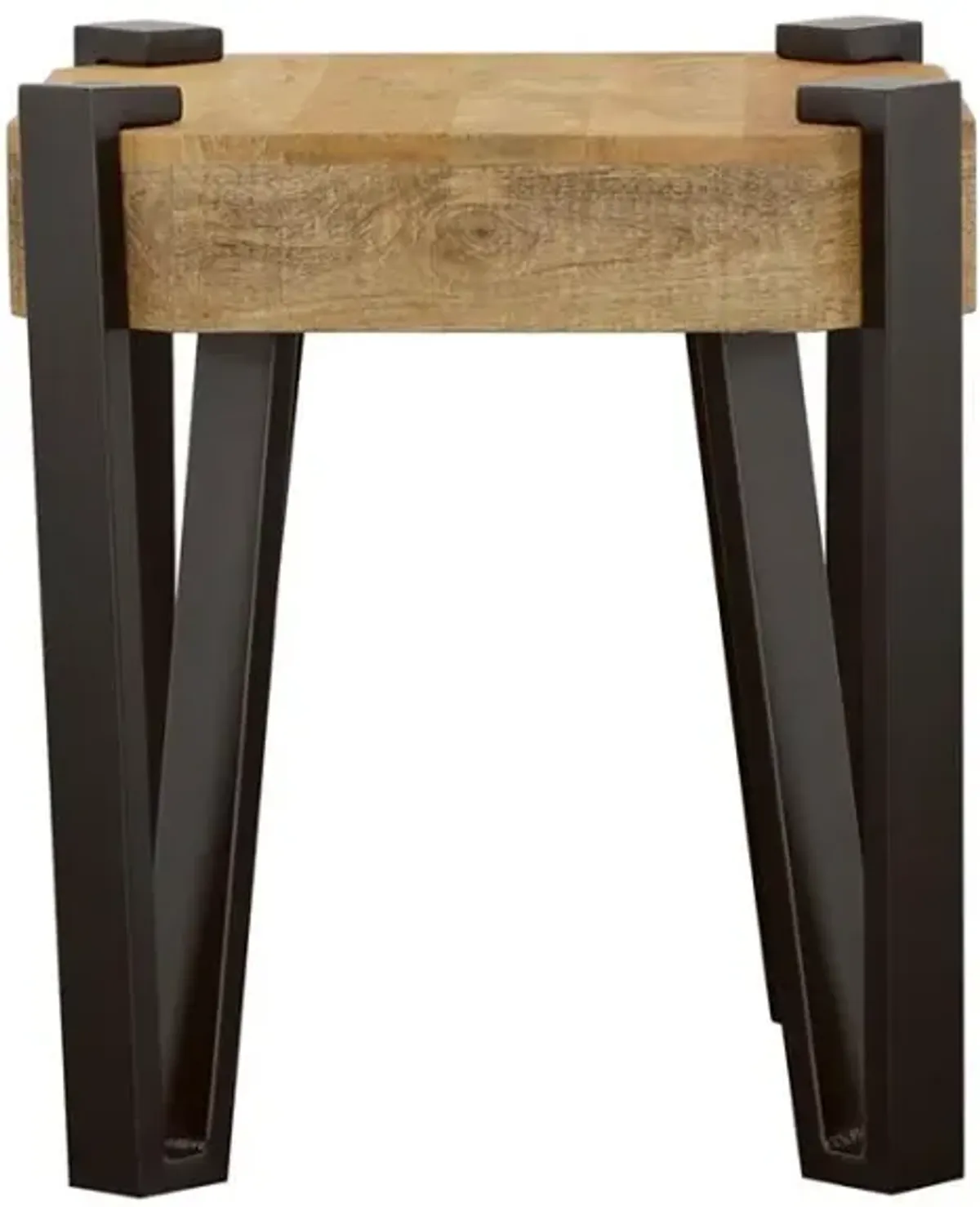 Winston - Square Wood Top Side End Table - Natural