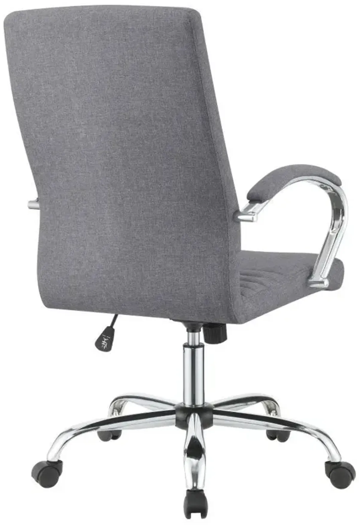 Abisko - Upholstered Adjustable Home Office Desk Chair - Gray