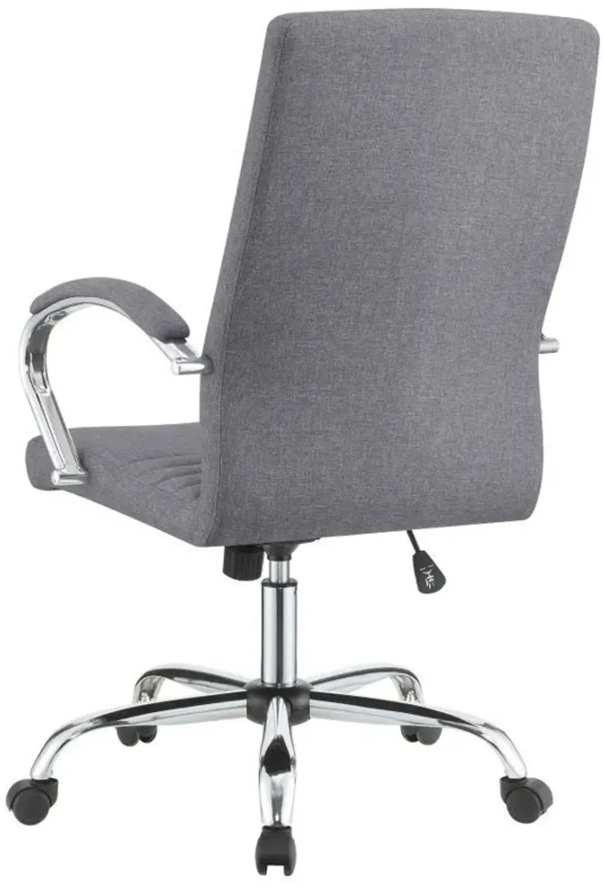 Abisko - Upholstered Adjustable Home Office Desk Chair - Gray