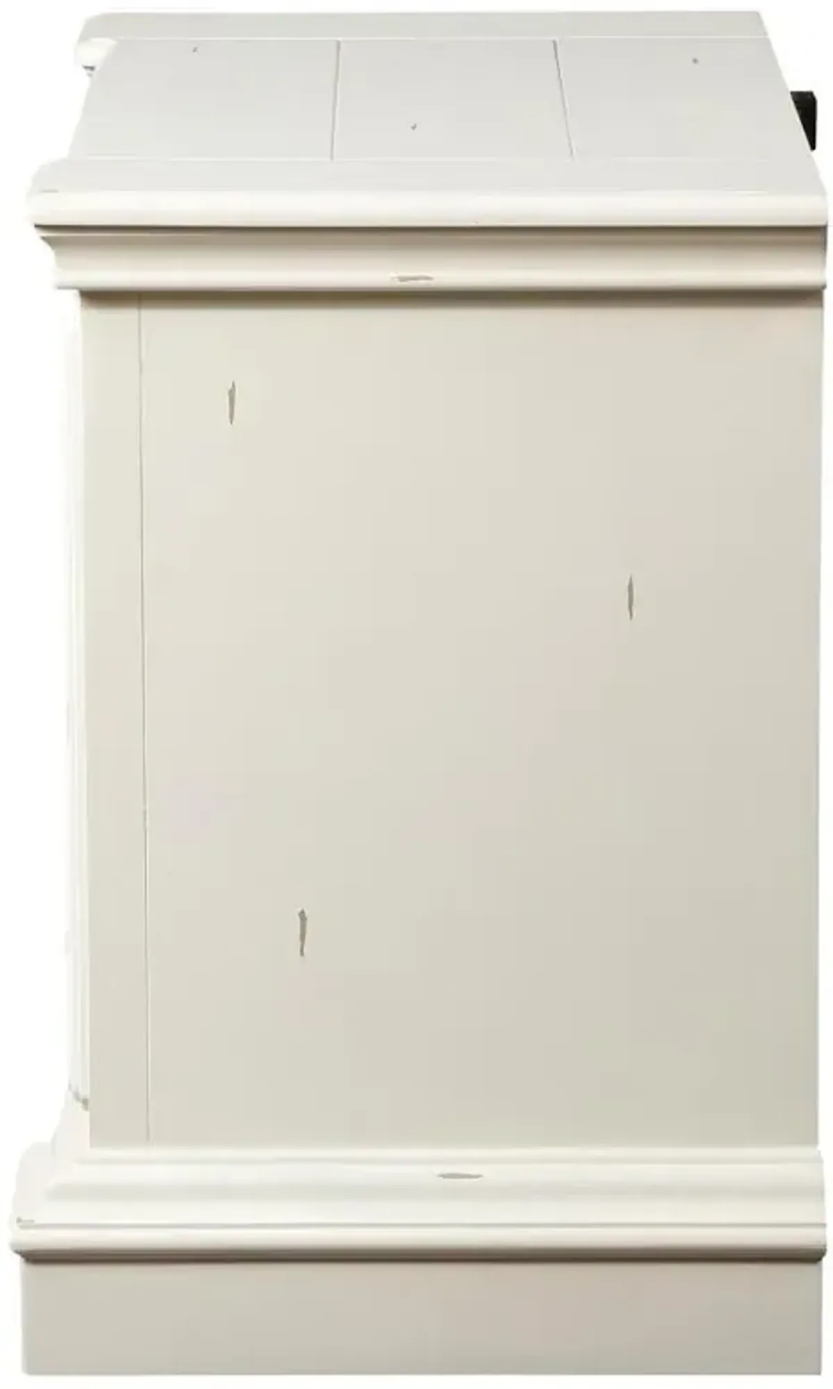 Evelyn - 2-Drawer Nightstand - Distressed White