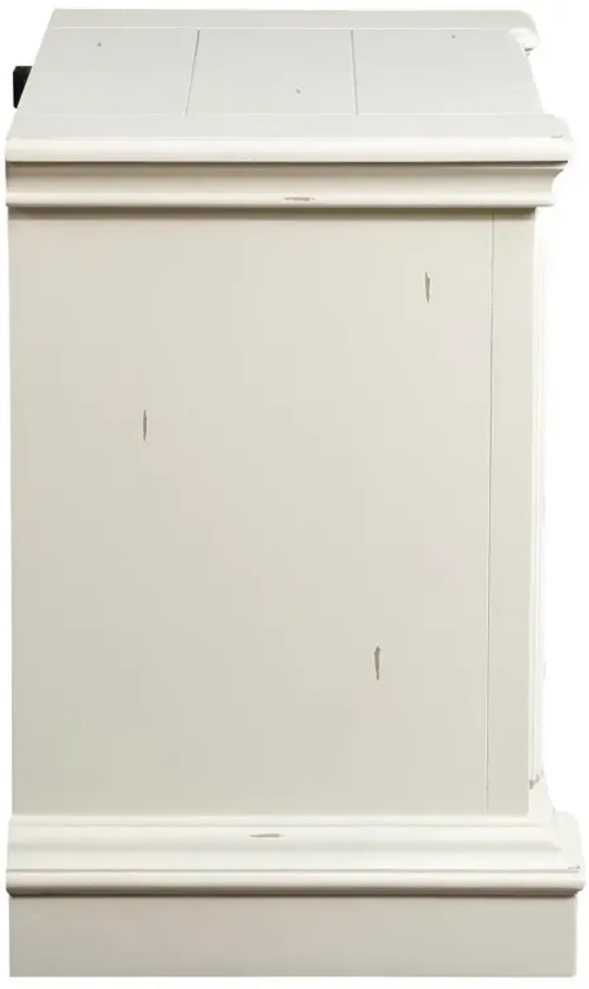 Evelyn - 2-Drawer Nightstand - Distressed White